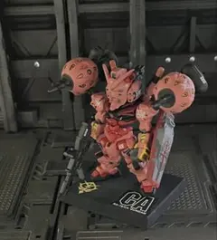 ガンダムコンバージ　311 赤いガンダム　リペイント　ビット2機