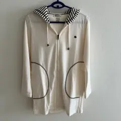 未使用　POLO HOME アイボリー パーカー Mサイズ