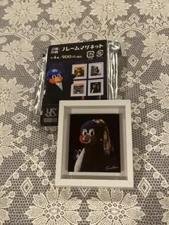 ヤクルトスワローズ つば九郎 芸術の秋 フレームマグネット つば・九郎