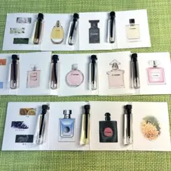 人気 香水 サンプルセット 10種 各2ml 未使用 比較・持ち歩き用
