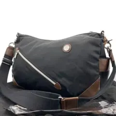 【極美品】オロビアンコ ショルダーバッグ 2way ナイロン ブラック A4収納