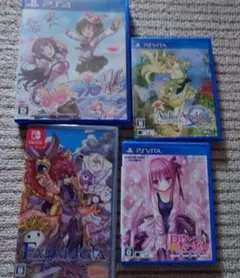 ゲームソフトまとめ売り PS4等