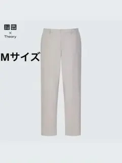 UNIQLO × Theory スラックス 感動イージーパンツ ライトグレー M