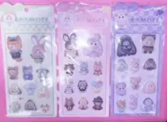 シール ぷくぷくシール ぷっくりシール 3Dシール ボンボンドロップシール