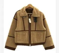 ムートンジャケット フリースジャケット