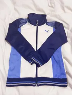 【PUMA】子供用ジャージ／ホワイトブルー