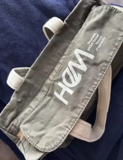 HeM ヘム オリーブグリーン トートバッグ