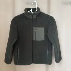 キッズ フリースジャケット カーキ 150