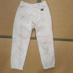 ミズノ　野球　 レギュラータイプ　練習ズボン L 白
