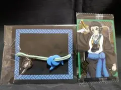 鬼滅の刃　獪岳　勾玉ブレスレット・カード