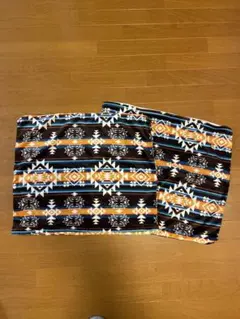 アメリカンインディアン風座布団カバー2セット