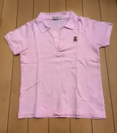 【お値下げ中】ミキハウス miki HOUSE ポロシャツ ピンク 120cm