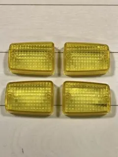 スーパーカブ シャリィ ウインカーレンズ 黄色 角目カブ 角目シャリー 