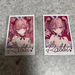 rurudo ダイナーくじ E賞 フォトカード ラビ