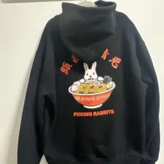 FXXKING RABBITS パーカー ブラック