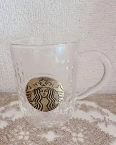 スターバックス スタバ ホリデー2025 耐熱グラスマグメダル 355ml