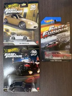 ホットウィール ワイルドスピード 3台セットのサムネイル