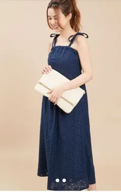 新品☆Te chichi モチーフレースキャミワンピース