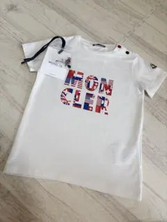 値下げ中未使用MONCLER キッズ Tシャツ ホワイト 100のサムネイル