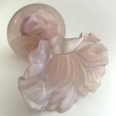 ラトビアのフリルガラス花瓶 #4のサムネイル