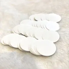 クラフトパンチ サークル 丸 2.5cm 100枚 白 ハンドメイド