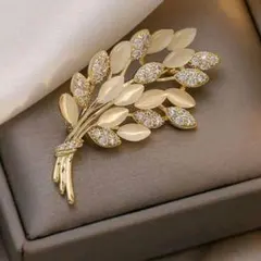 花束 アンティークブローチ 卒業式 入学式 ゴールド コサージュ