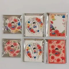 おそ松さん　Botania ボタニカル　アクスタ　缶バッジ　カード　おそ松