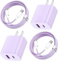 (3217)充電器-type-c (2個セット/2ポート) 20W