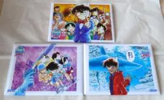 【新品】名探偵コナン 連載30周年記念カフェ　スクエアバッジ　3点セット