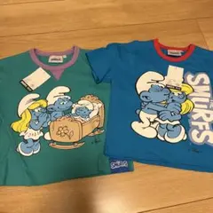 スマーフ Tシャツ 2枚セット サイズ110