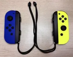 【美品】Joy-Con ジョイコン ブルー＆ネオンイエロー