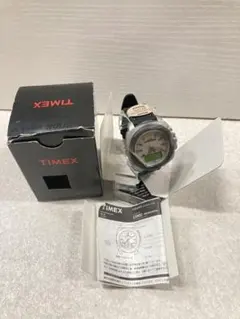 A0105) 美品　タイメックス EXPEDITON インディグロ CR2025