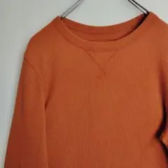 urban PIPELINE 長袖シャツ ロンT サーマルシャツ オレンジ 無地