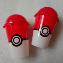 非売品　ポケモン モンスターボール型 カップ 　セット　コップ　まとめ売り