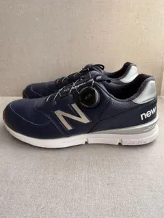 New Balance 574 ゴルフシューズ ネイビー