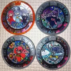 トレジャーメダル　姫吉・ふぶき姫・椿姫・百鬼姫