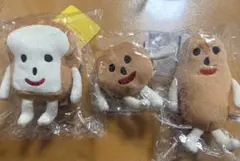 パンどろぼう ひろば 限定 マスコットチェーン ぬいぐるみ キーホルダー 新品