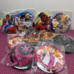 爆上戦隊ブンブンジャー 缶バッジ セット - メルカリ