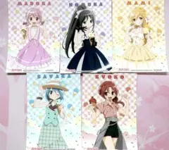 魔法少女まどか☆マギカ まどマギ 特典 ブロマイド アニメイト コンプ