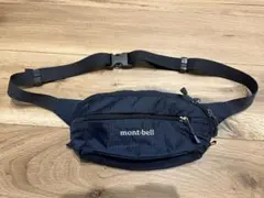 mont-bell ネイビー ウエストポーチ ショルダーバッグ