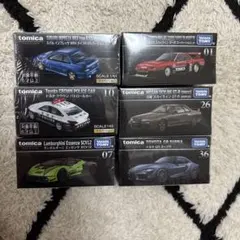 トミカプレミアム 6台セット まとめ売り 新品未開封のサムネイル