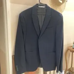 ZARA ネイビー スーツ(ジャケットとパンツのセット)EUR 46