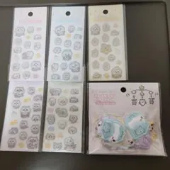 ちいかわベビー　シール　ミニミニぷっくりシール 5種　おしりもっちり　ちいかわ