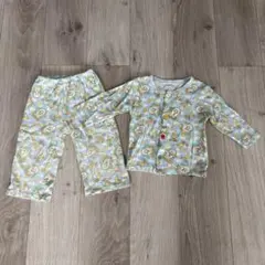 いないいないばあ　わんわん　うーたん　U-TAN 長袖　ベビーパジャマ 80