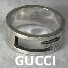 GUCCI Gリング 指輪 シルバー Ag925 リングサイズ17号