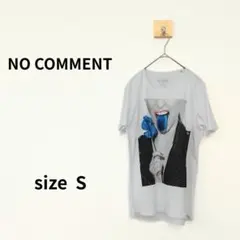 NO COMMENT PARIS 半袖Tシャツ ホワイト S S-536のサムネイル