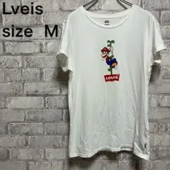 【Lveis】リーバイス Tシャツ コラボTシャツ MARIO マリオ