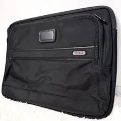 希少/内装カモフラ】TUMI トゥミ PCケース クラッチバッグ ネイビー 