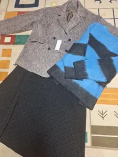 ブラウン スカートセットアップ 4L