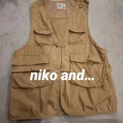 【期間限定値下げ中】niko and… 3way　フィッシングベスト